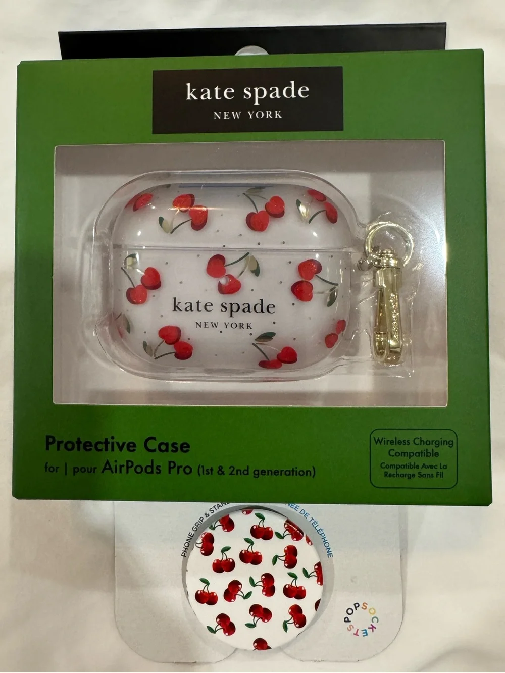 PopSockets PopGrip Cherry Print Phone Grip